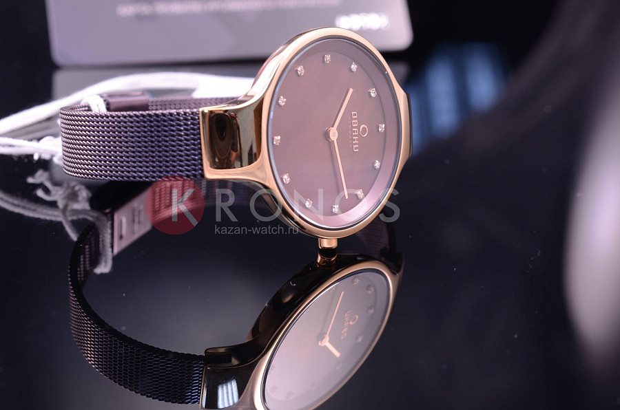 Часы Obaku V173LXVNMN — кварцевые, металл сталь