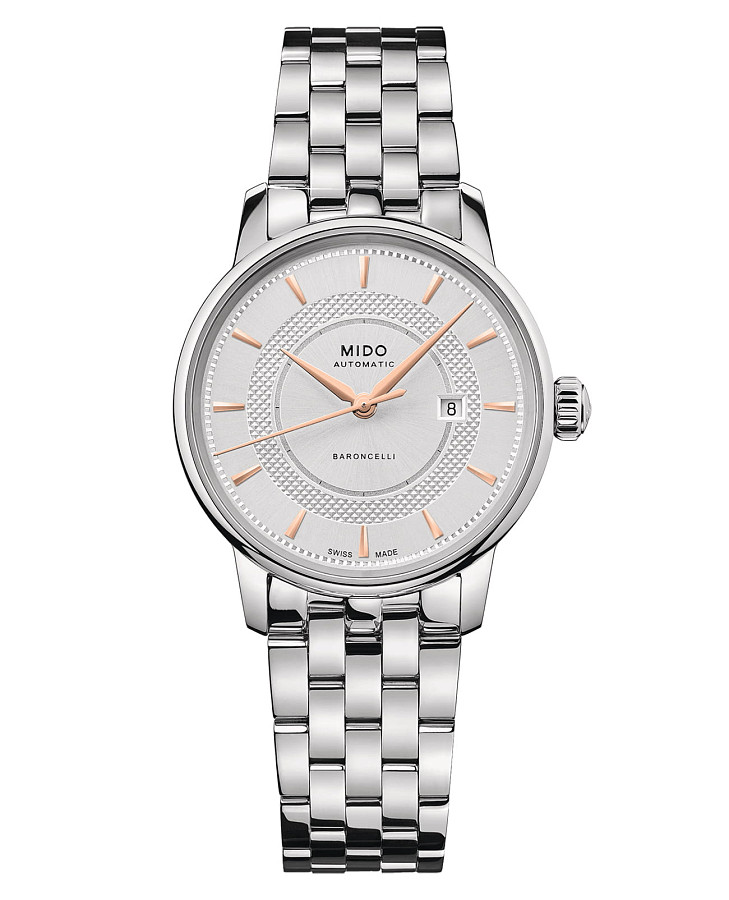Часы Mido Baroncelli Signature M037.207.11.031.01 — женские, белый