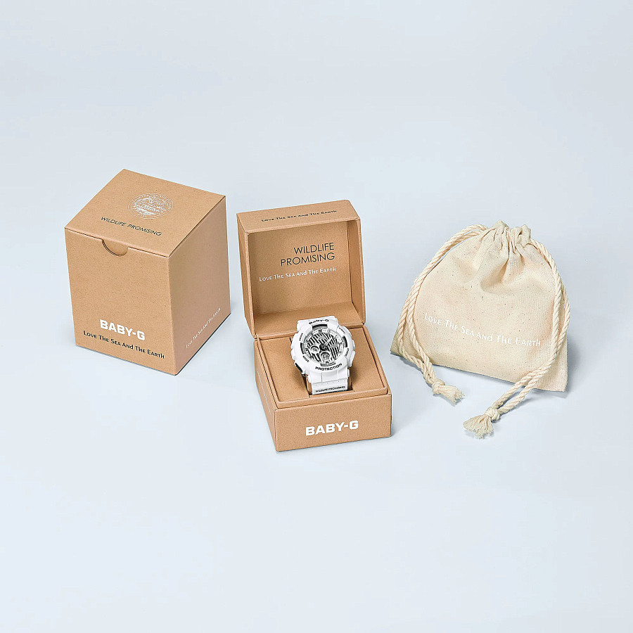Часы Casio Baby-G BA-120WLP-7A — пластик, женские