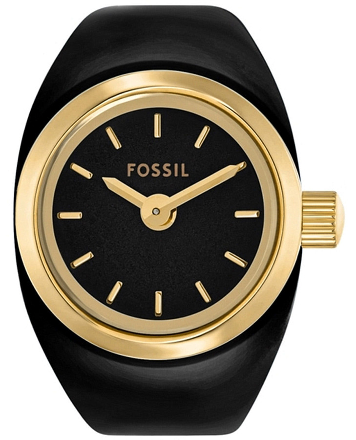 Часы Fossil Watch Ring ES5413 — женские, черный
