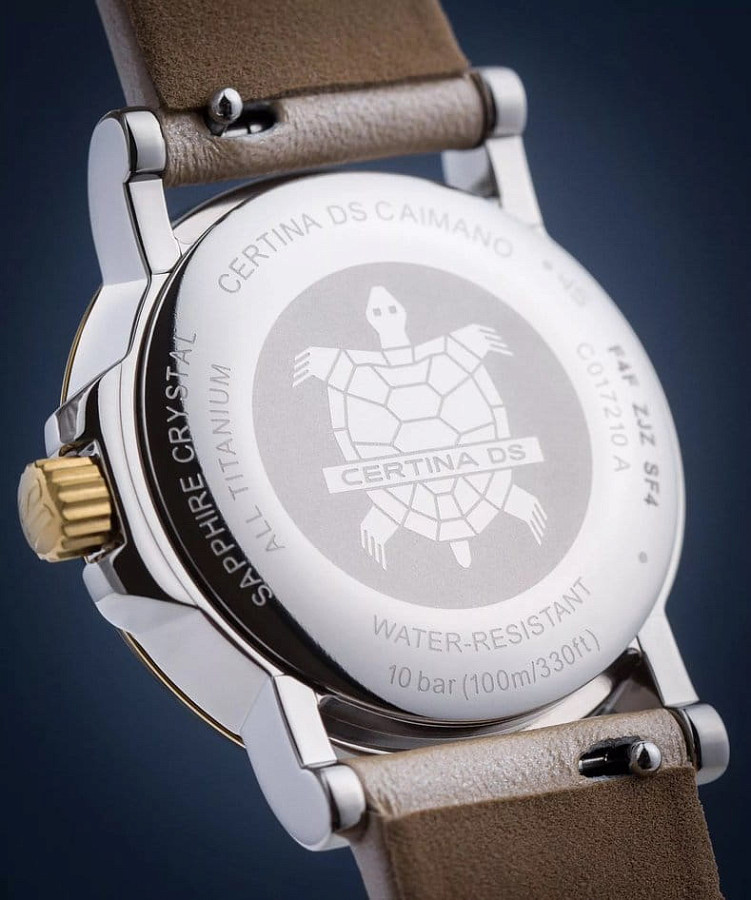 Часы Certina DS Caimano Ladies Titanium C017.210.56.117.00 — перламутровый, титан