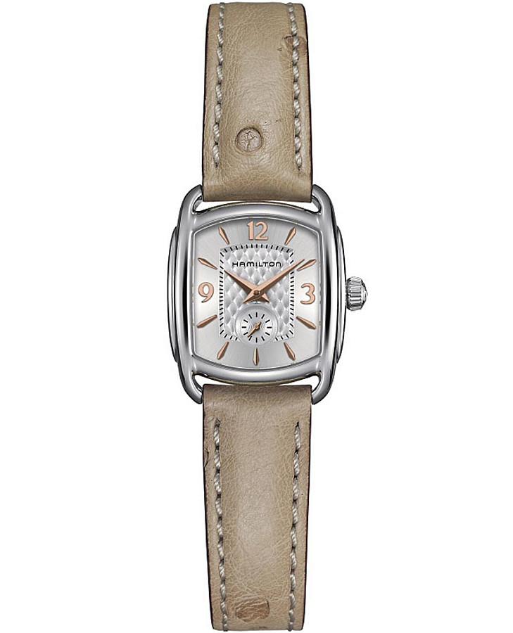 Часы Hamilton American Classics Bagley H12351855 — женские, серебристый