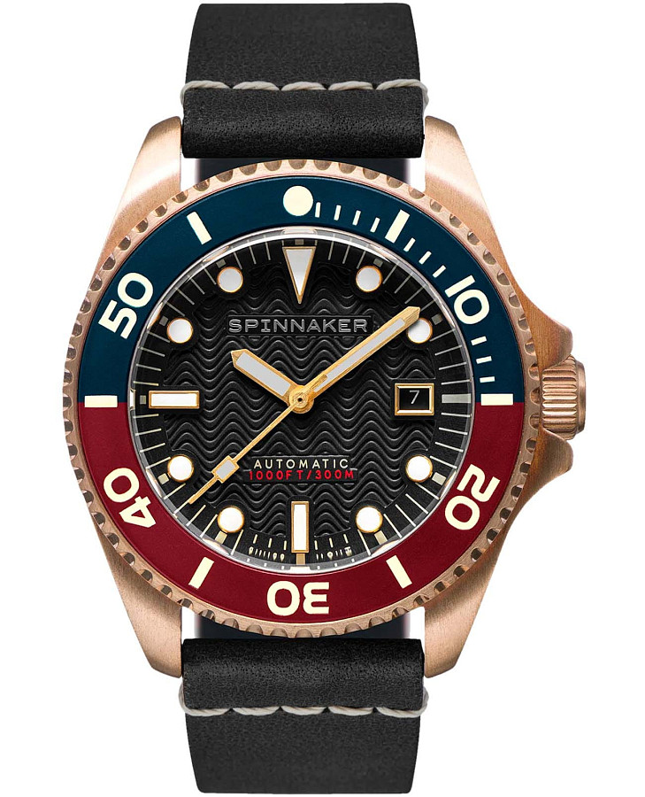 Часы Spinnaker Tesei SP-5060-08 — мужские, черный