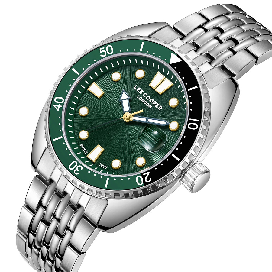 Часы Lee Cooper LC07997.370 — кварцевые, суперметалл металл
