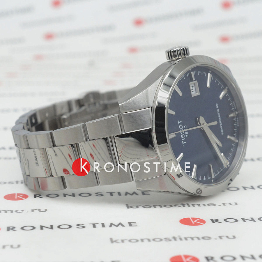 Часы Tissot Gentleman Powermatic 80 Silicium T165.807.11.041.00 — сталь металл, Швейцария