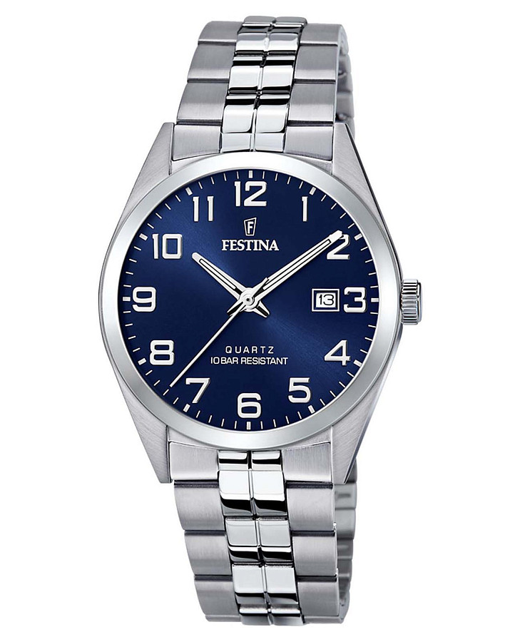 Часы Festina Classics F20437/3 — мужские, синий