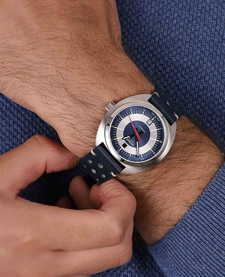 Часы Atlantic Timeroy 70362.41.55 — кожаный, мужские