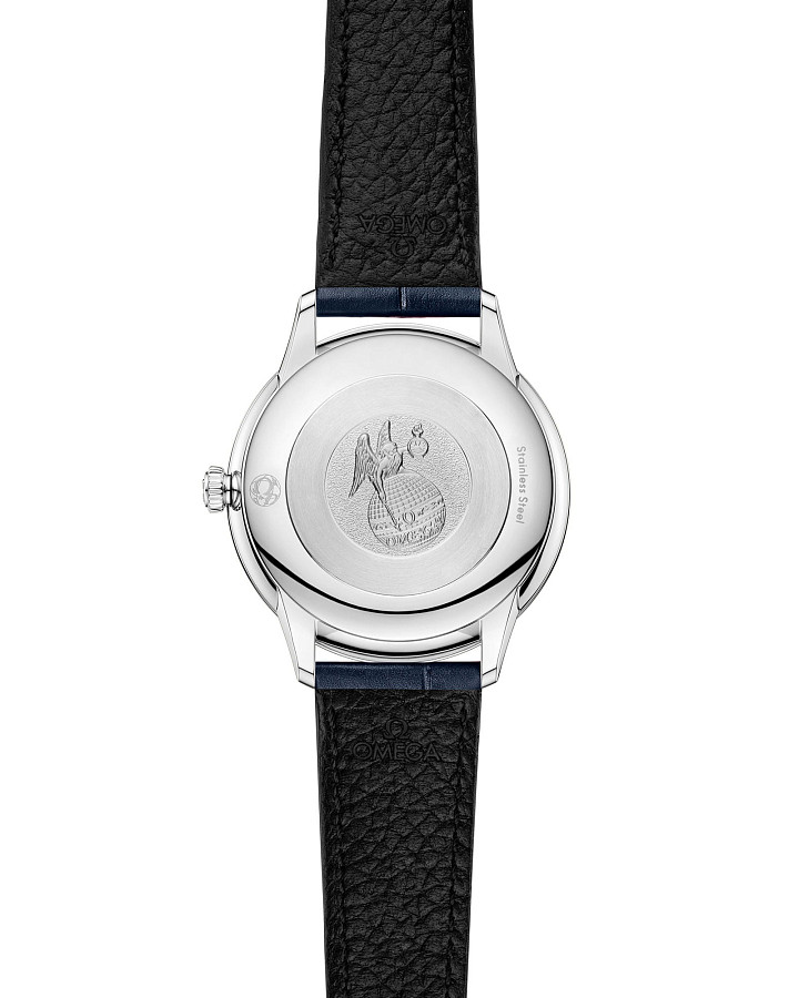 Часы Omega De Ville Prestige 434.13.28.60.53.002 — кварцевые, сталь металл