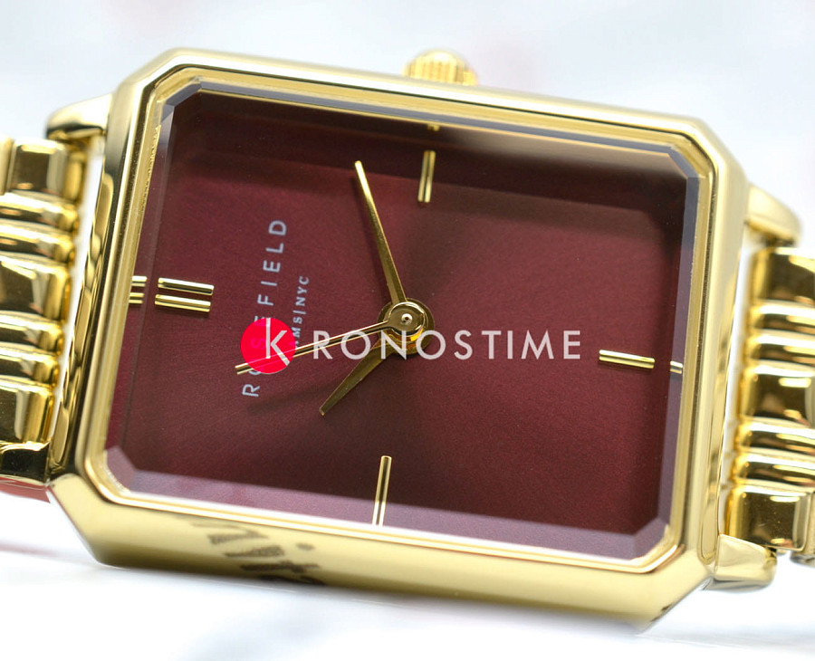 Часы Rosefield Octagon XS OBGSG-O83 — нержавеющая сталь с pvd-покрытием, женские
