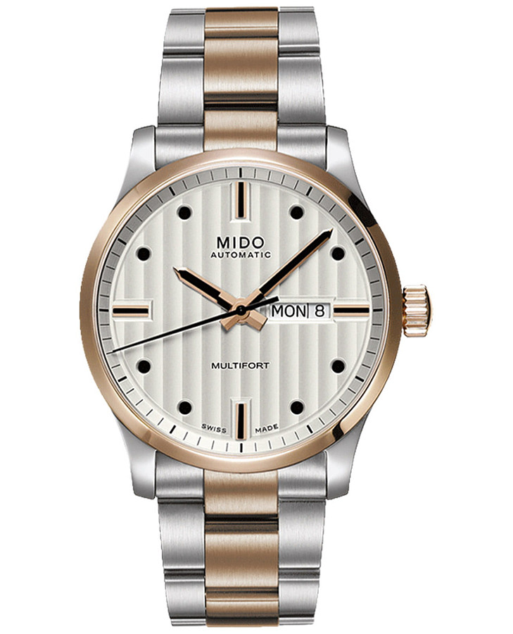 Часы Mido Multifort M005.830.22.031.02 — мужские, белый