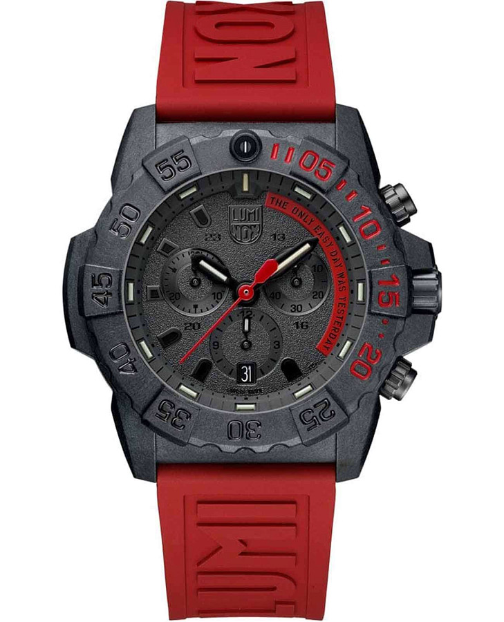 Часы Luminox Navy SEAL Chronograph XS.CE81.EY — мужские, черный