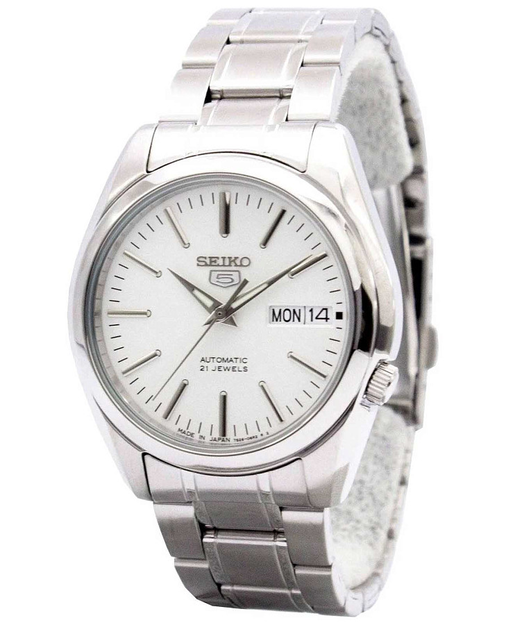 Часы Seiko 5 Regular SNKL41J1 — мужские, белый