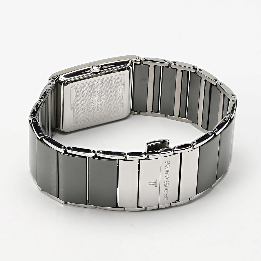 Часы Jacques Lemans High Tech Ceramic 1-1939G — сталь + pvd + керамика, мужские