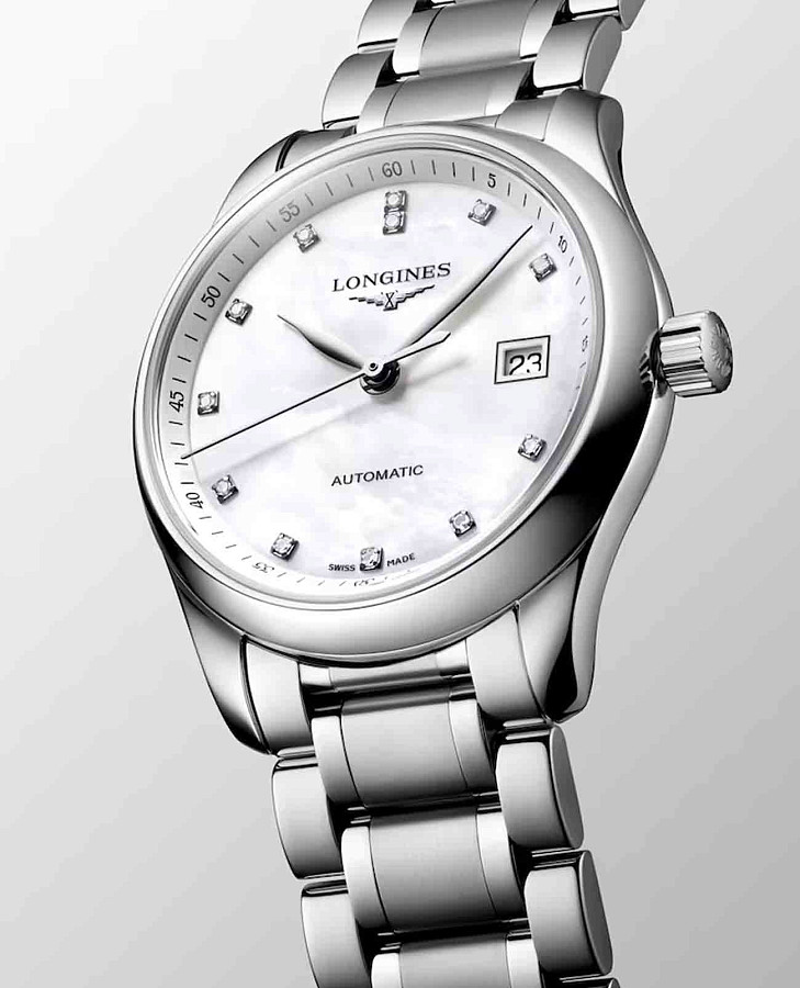 Часы Longines Master L2.257.4.87.6 — металл сталь, Швейцария