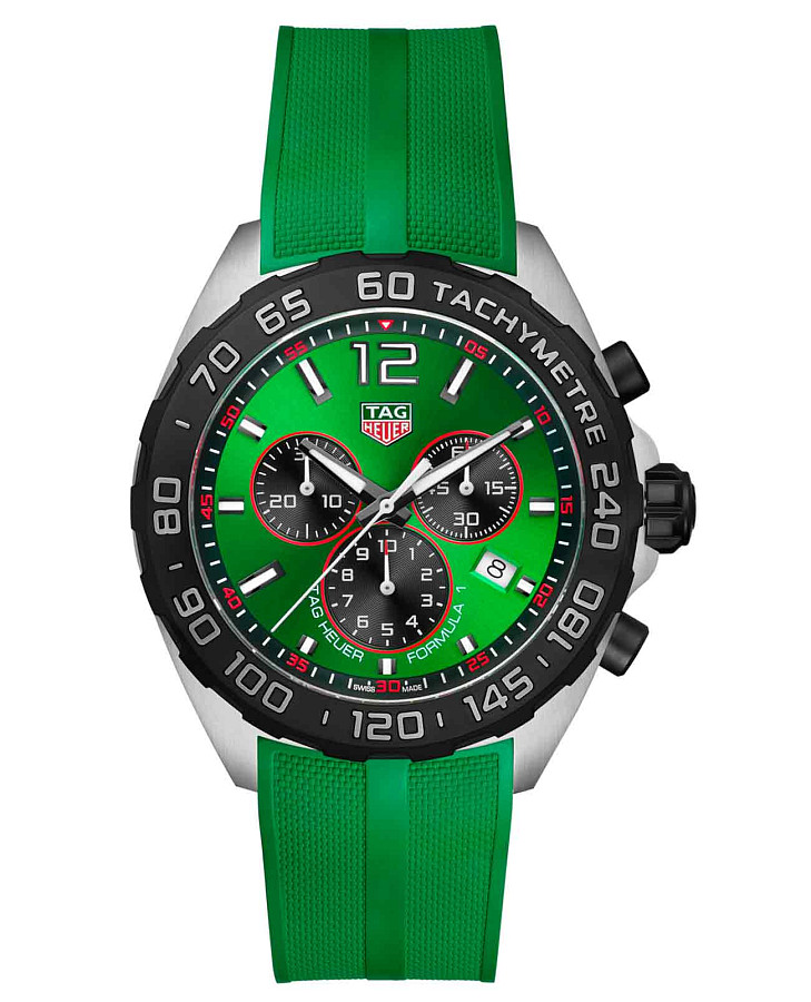Часы TAG Heuer Formula 1 CAZ101AP.FT8056 — мужские, зеленый