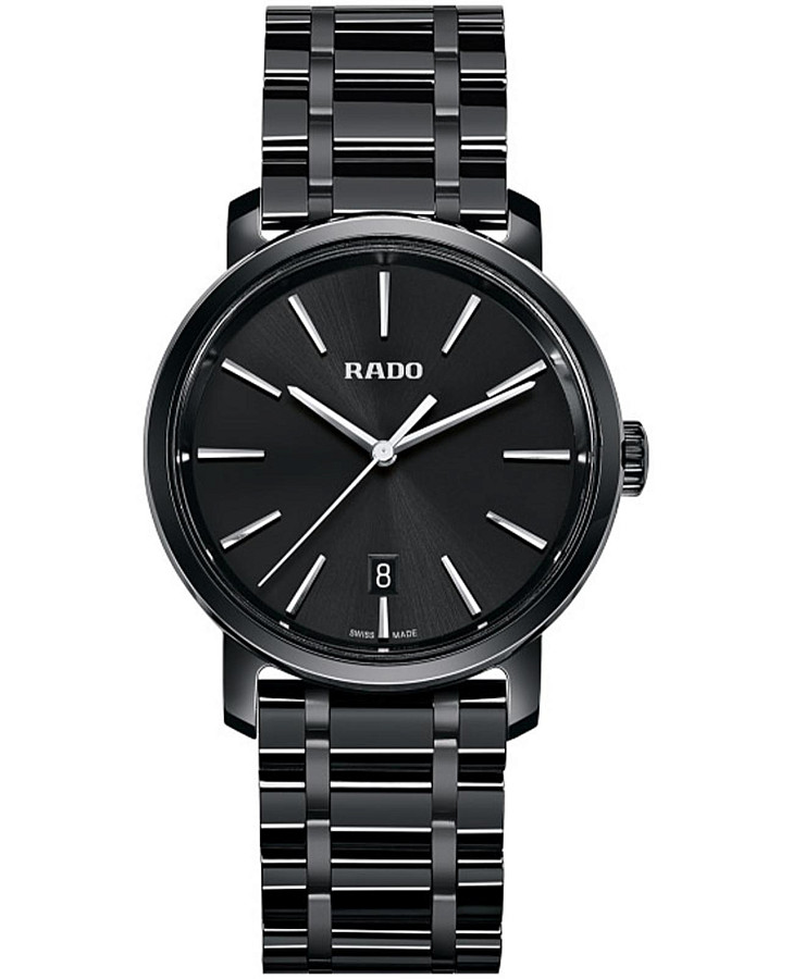 Часы Rado Diamaster R14066182 — мужские, черный