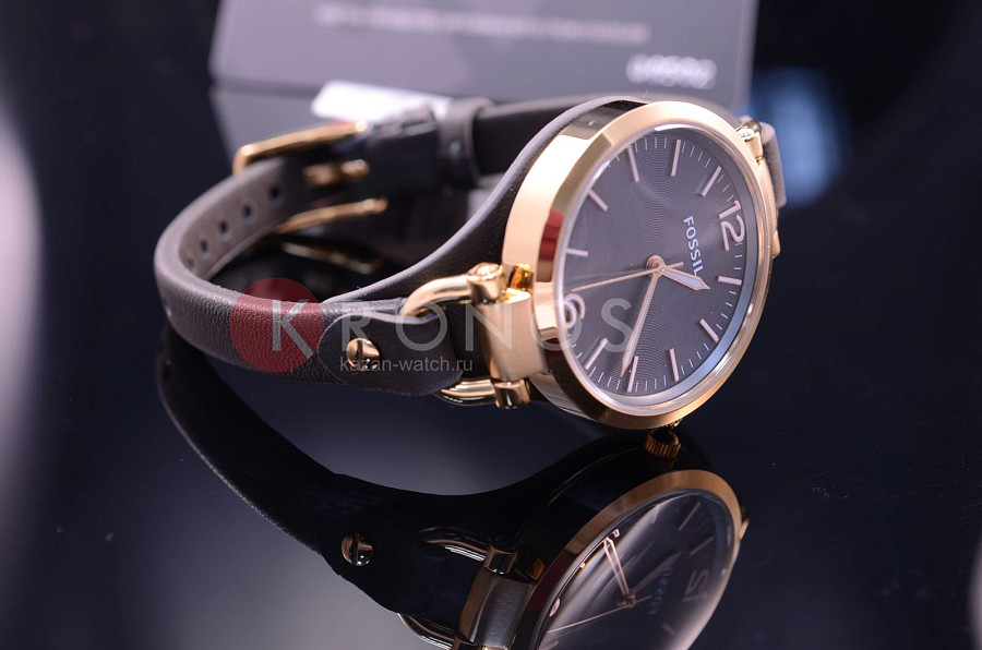 Часы Fossil Carlie ES3077 — кварцевые, сталь