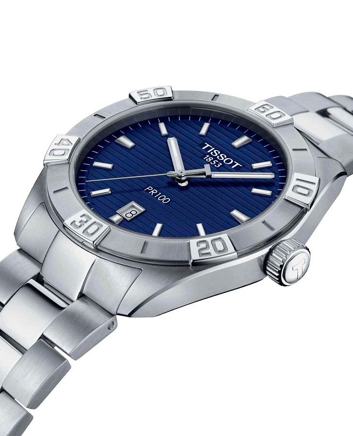 Часы Tissot PR 100 Sport Gent T101.610.11.041.00 — сталь металл, Швейцария