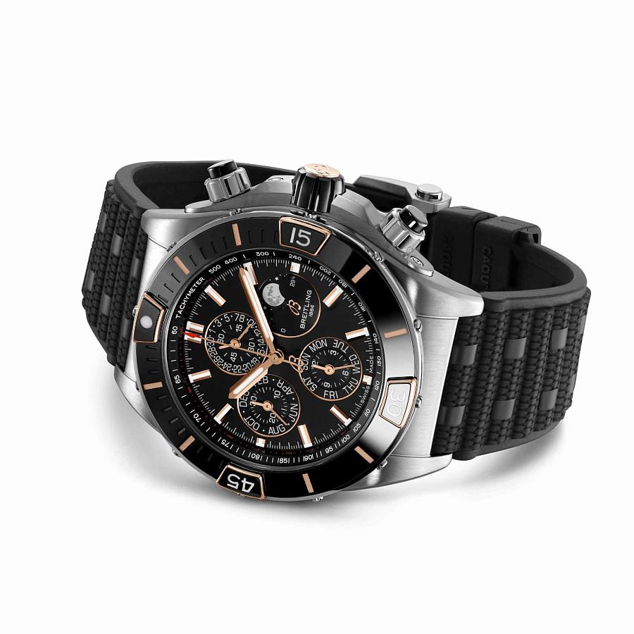 Часы Breitling Super Chronomat 44 Four-Year Calendar I19320251B1S1 — сталь металл золото, Швейцария