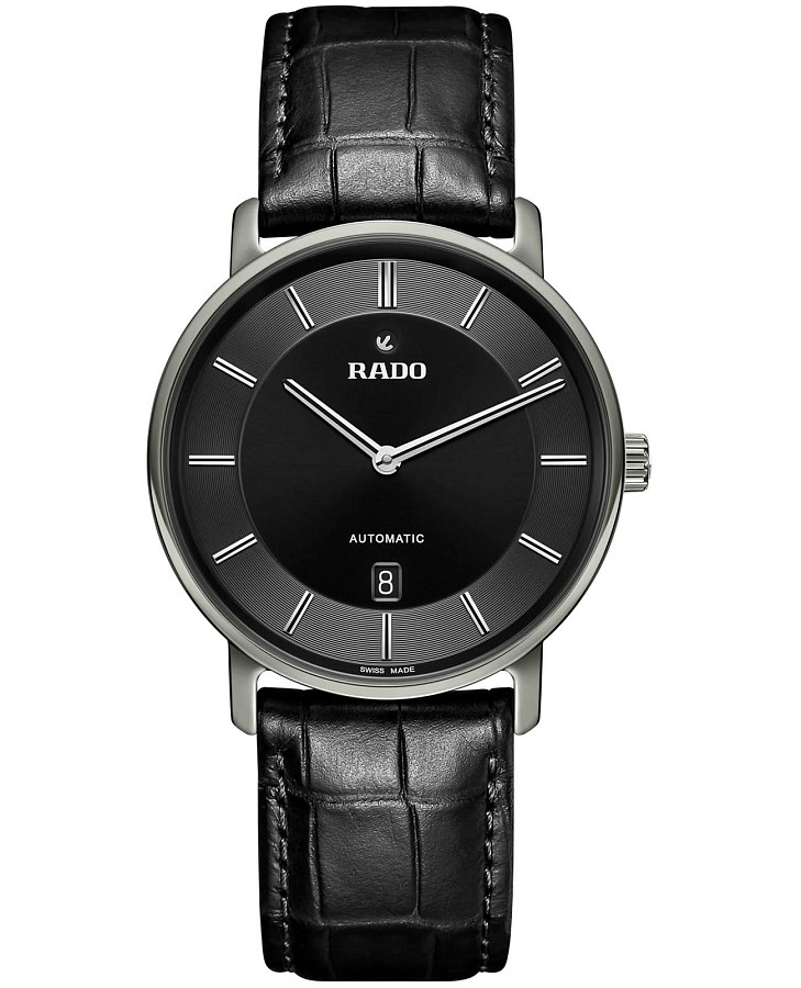 Часы Rado Diamaster Thinline R14067166 — мужские, серый