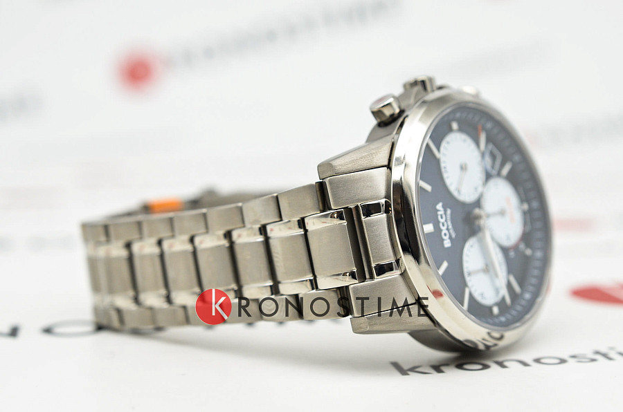 Часы Boccia Titanium 3742-03 — титан, Германия