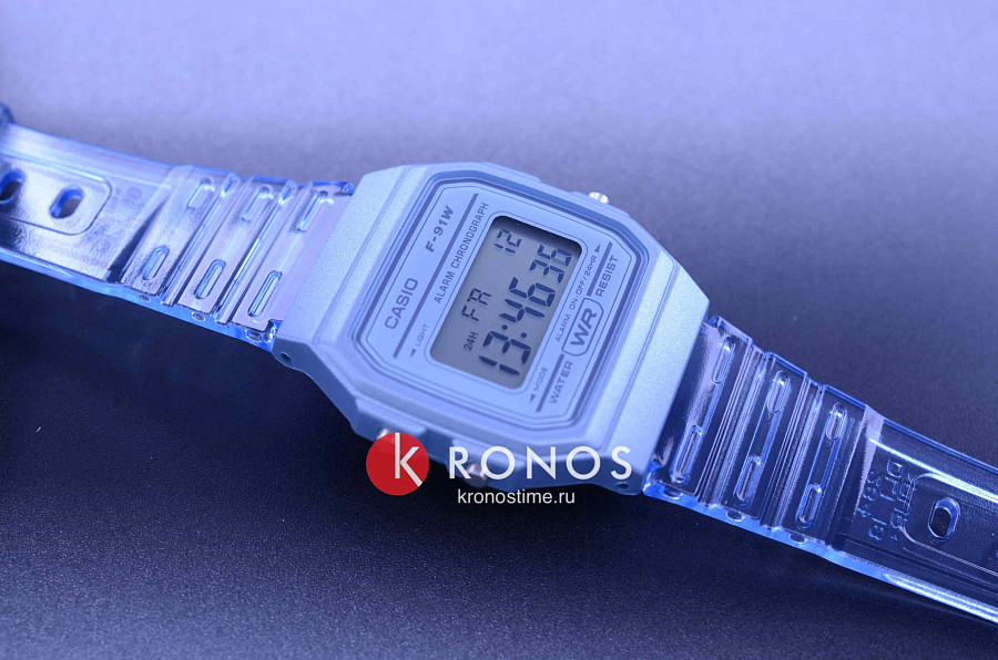 Часы Casio Collection F-91WS-2EF — пластик, Япония
