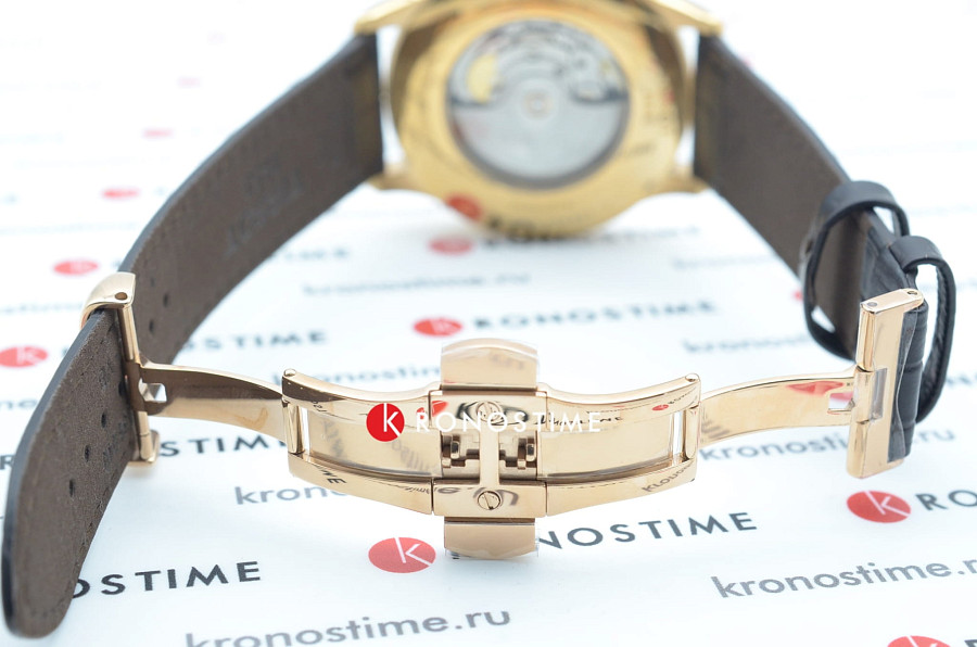 Часы Tissot Chemin des Tourelles Powermatic 80 T099.407.36.448.00 — коричневый, сталь металл