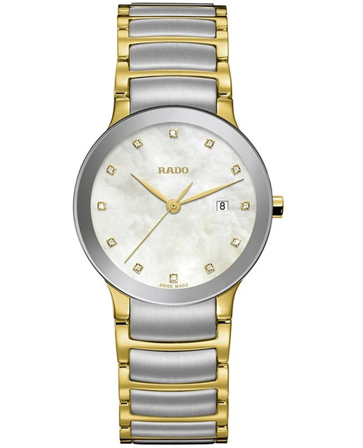 Часы Rado Centrix Diamonds R30932923 — женские, серебристый