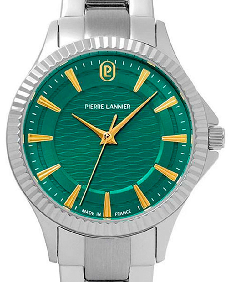 Часы Pierre Lannier Metropolitan 017G671 — кварцевые, сталь металл