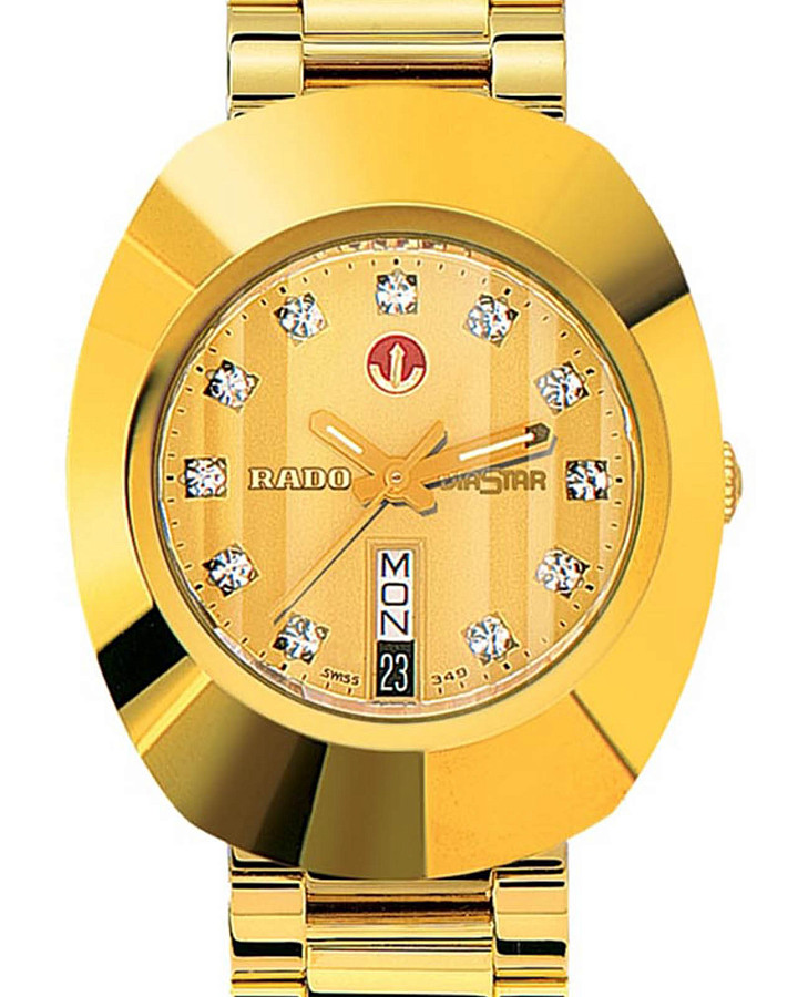 Часы Rado The Original Automatic Diamonds R12413494 — механические, металл сталь