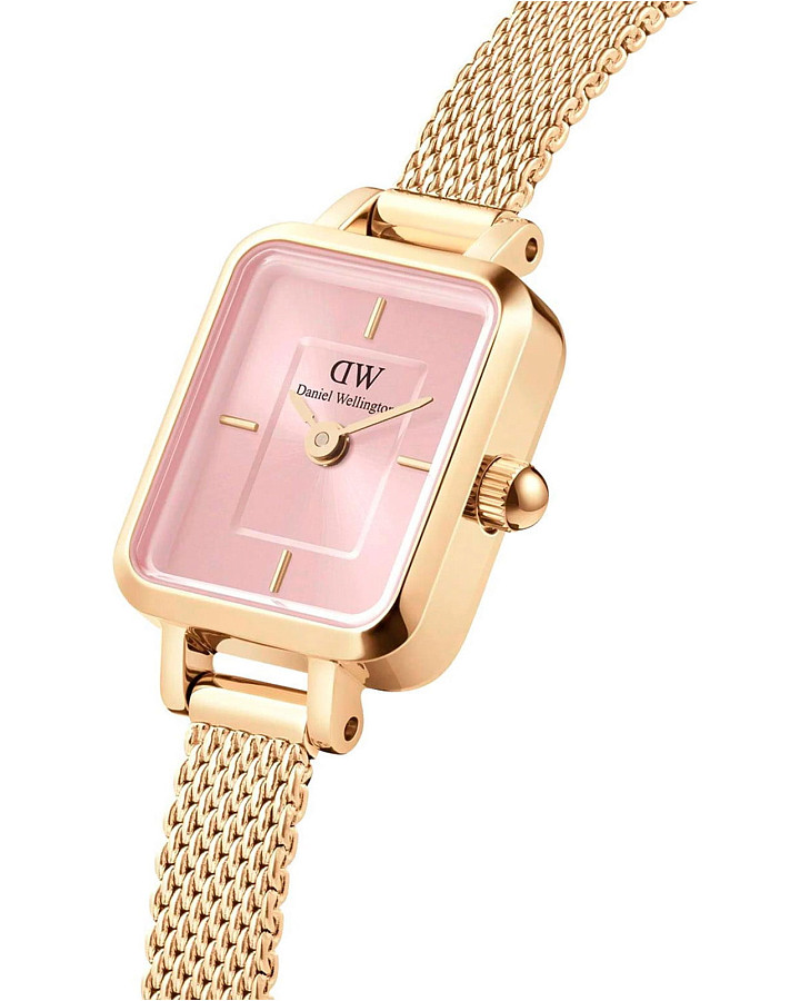 Часы Daniel Wellington Quadro Mini DW00100655 — сталь c pvd покрытием, женские