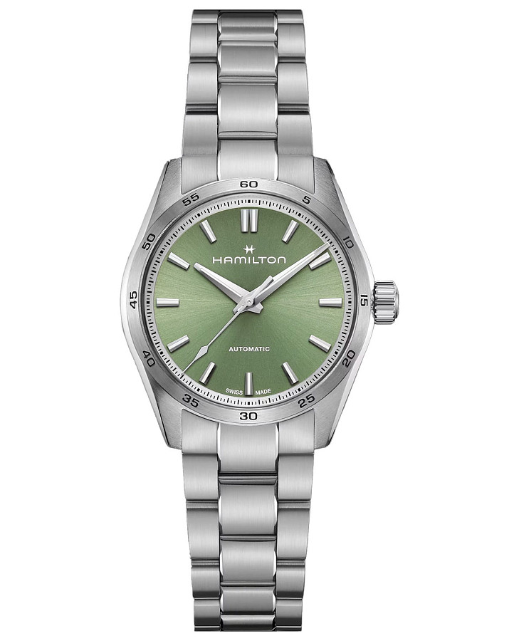 Часы Hamilton Jazzmaster Performer Auto H36105160 — женские, зеленый