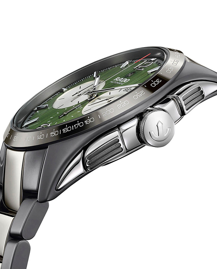 Часы Rado Hyperchrome Tennis Automatic Chronograph R32022312 — плазменная керамика + ceramos™, мужские