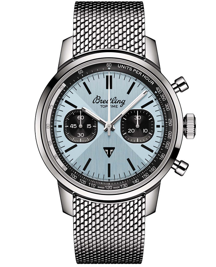 Часы Breitling Top Time B01 Triumph AB01764A1C1A1 — мужские, голубой