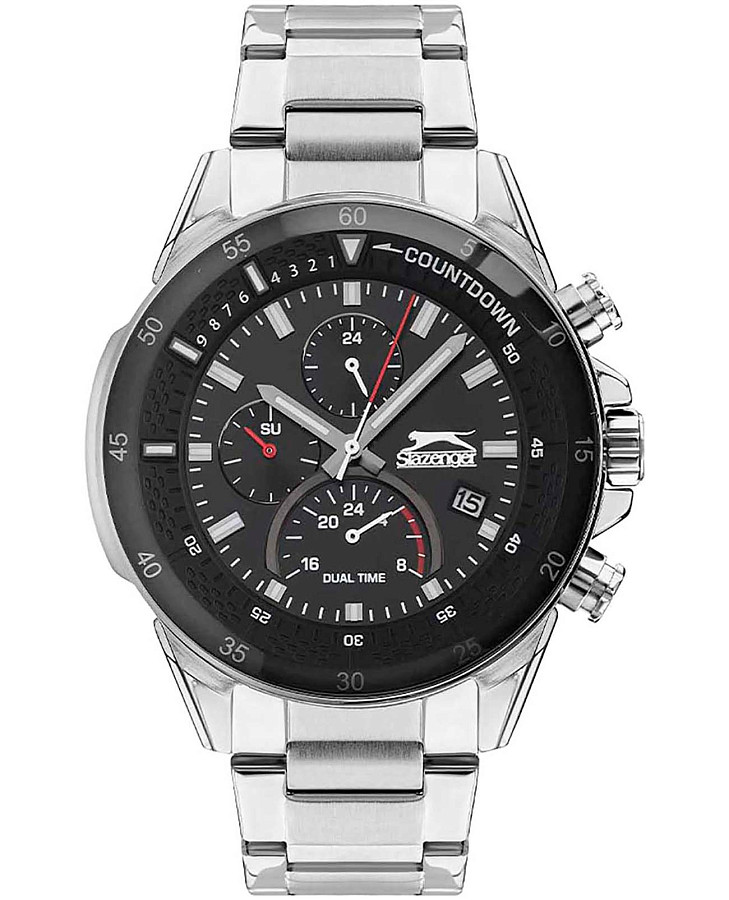 Часы Slazenger Multifunction SL.09.2056.2.01 — мужские, черный