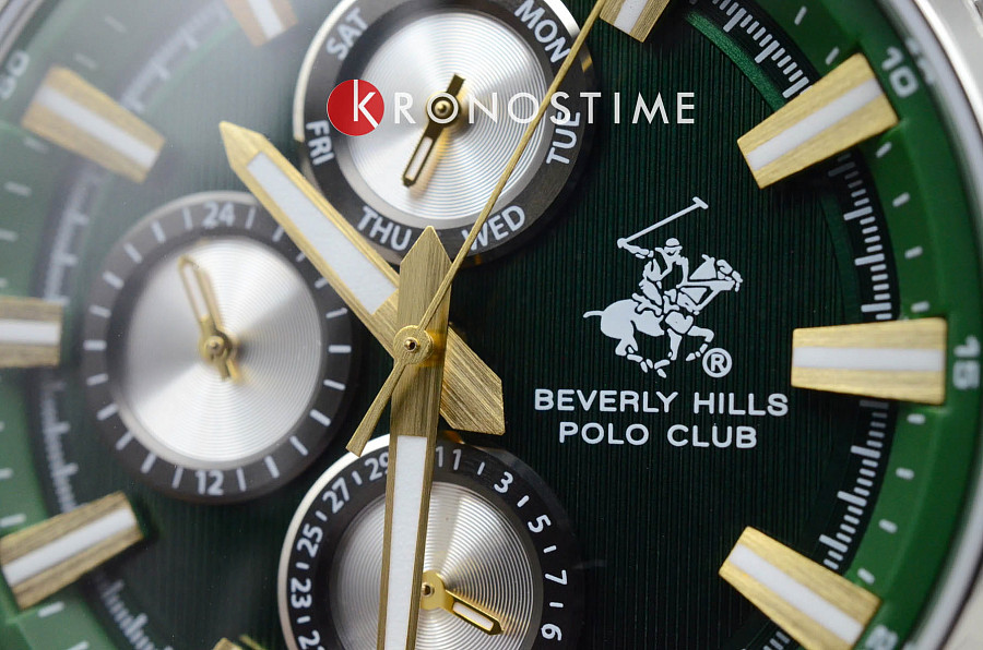 Часы Beverly Hills Polo Club BP3823X.270 — мужские, двухцветный