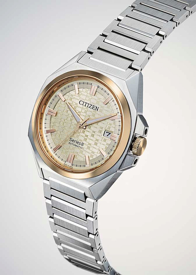 Часы Citizen Series 8 NB6059-57P — металл сталь, Япония