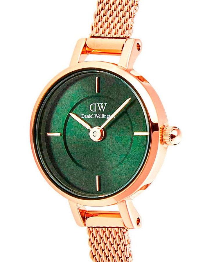 Часы Daniel Wellington Petite Mini Emerald Melrose DW00100742 — нержавеющая сталь с pvd-покрытием, женские