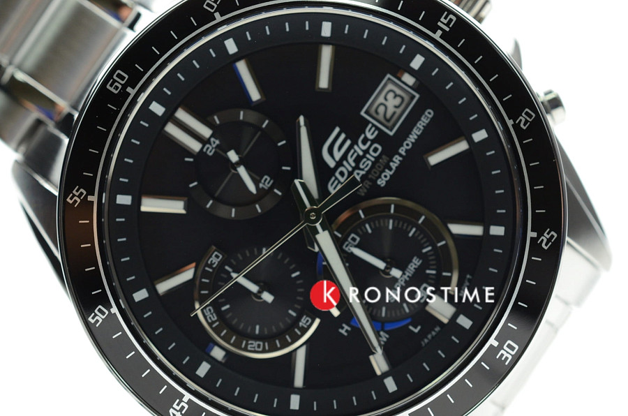 Часы Casio Edifice EFS-S510D-1A — черный, металл сталь