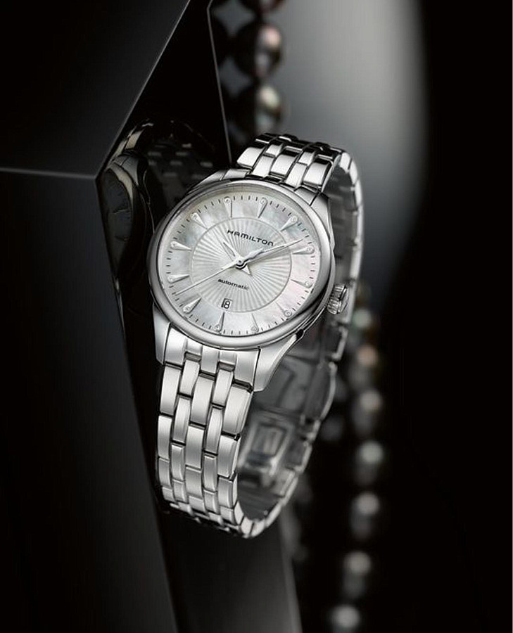 Часы Hamilton Jazzmaster Lady Auto H42215151 — механические, сталь металл