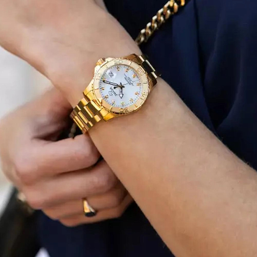 Часы Jaguar Couple Diver J898/1 — кварцевые, металл сталь