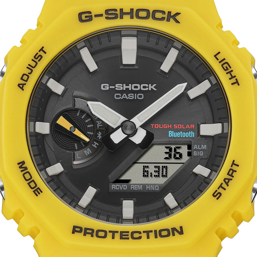 Часы Casio G-Shock GA-B2100C-9ADR (GA-B2100C-9A) — электронные, Япония, мужские