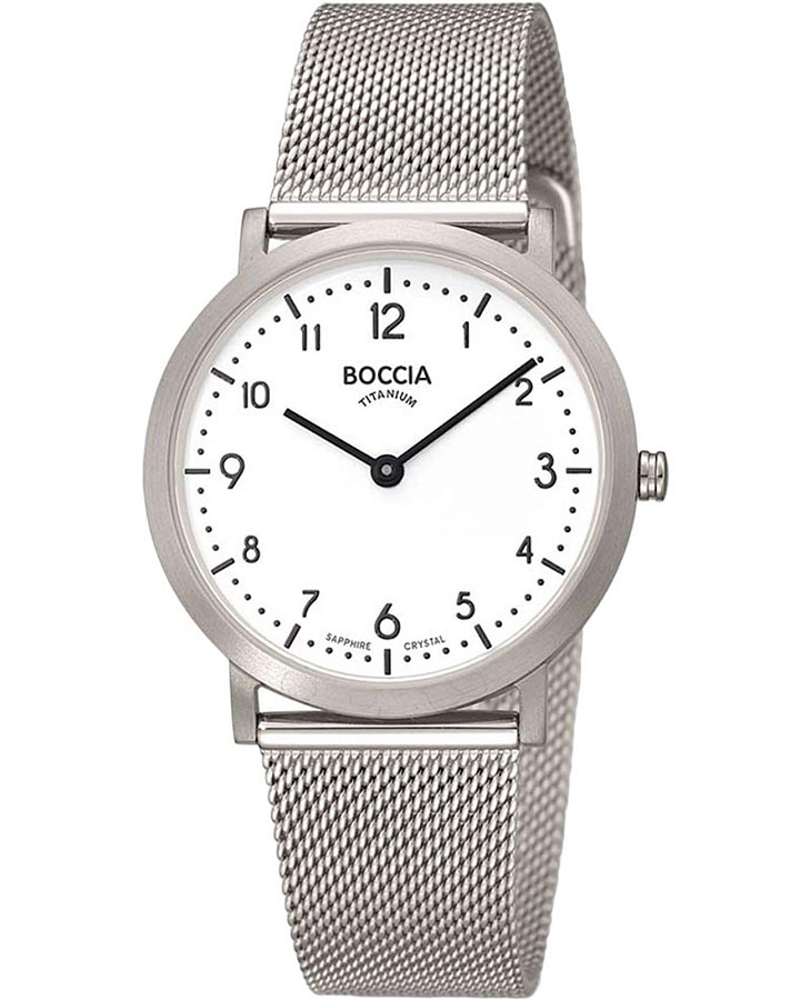 Часы Boccia Titanium 3335-03 — женские, белый