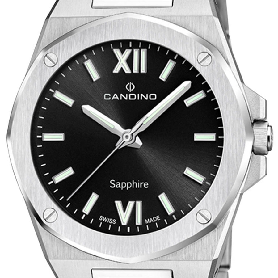 Часы Candino Elegance C4775/5 — кварцевые, металл сталь