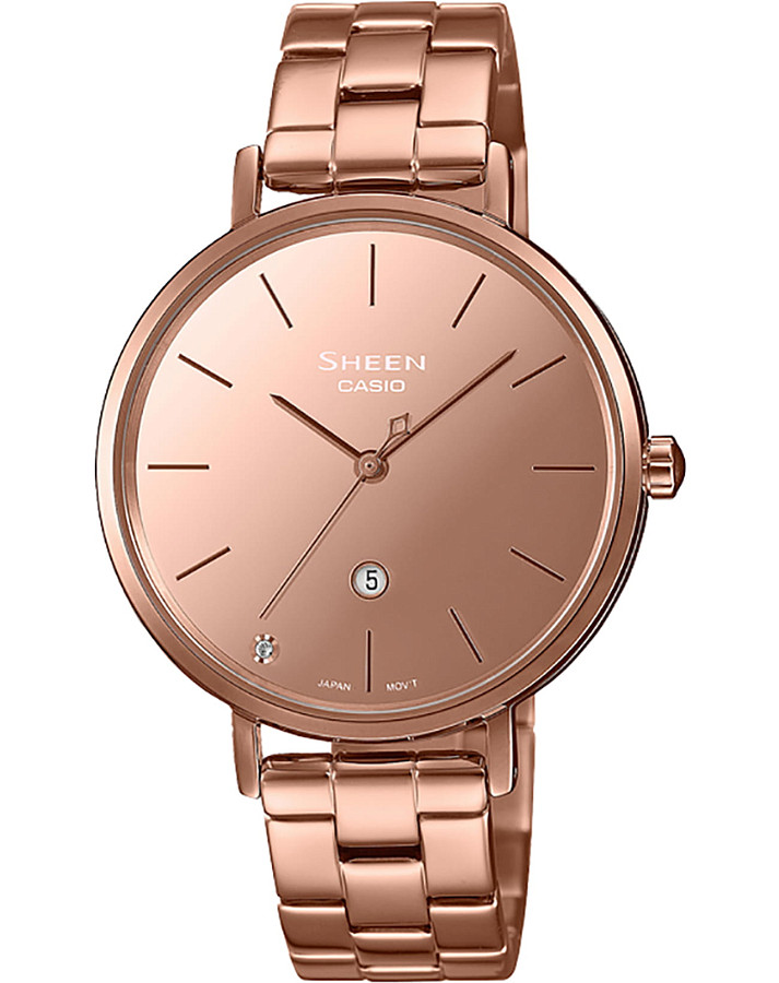 Часы Casio Sheen SHE-4544PG-4AUDF — женские, шампань