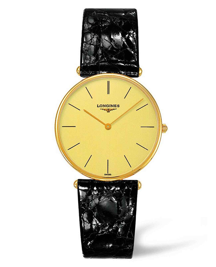 Часы Longines Agassiz L4.691.6.32.0 — мужские, золотой