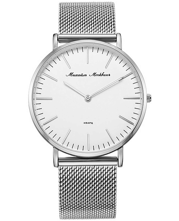 Часы Михаил Москвин Classic 1302B1B1 — мужские, белый