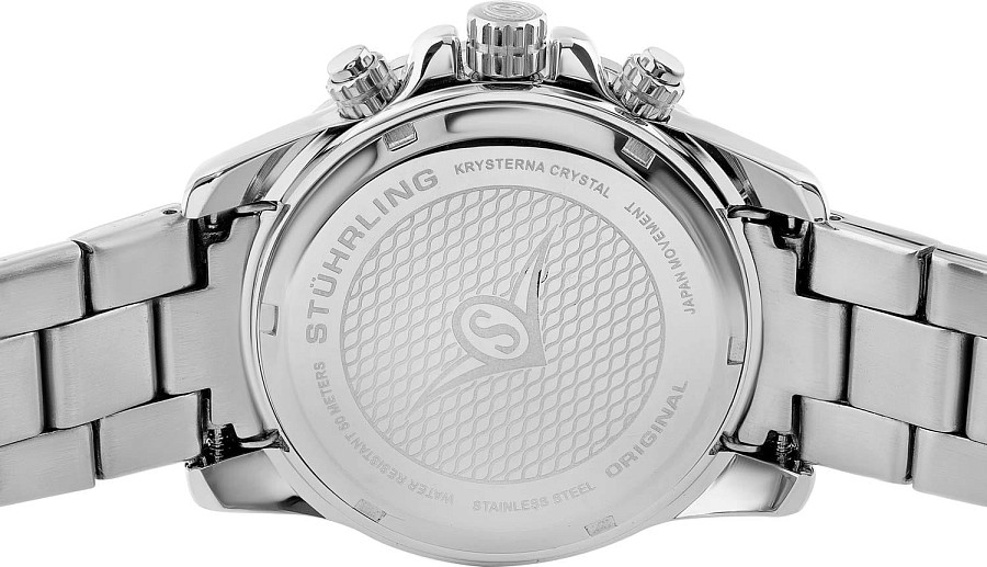 Часы Stuhrling Monaco 3957.3 — сталь металл, США