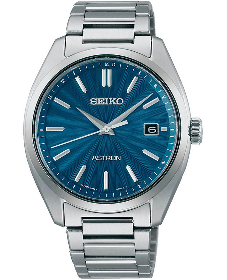 Часы Seiko Astron SBXY031 — мужские, синий