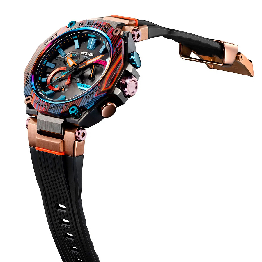Часы Casio G-Shock Premium MTG-B2000XMG-1A Rainbow Mountain — полимер, мужские